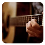 cara bermain gitar android application logo